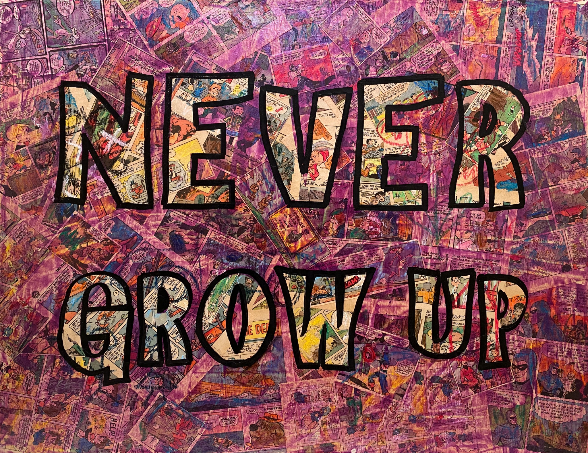 Never Grow UP by Dennis Sheil