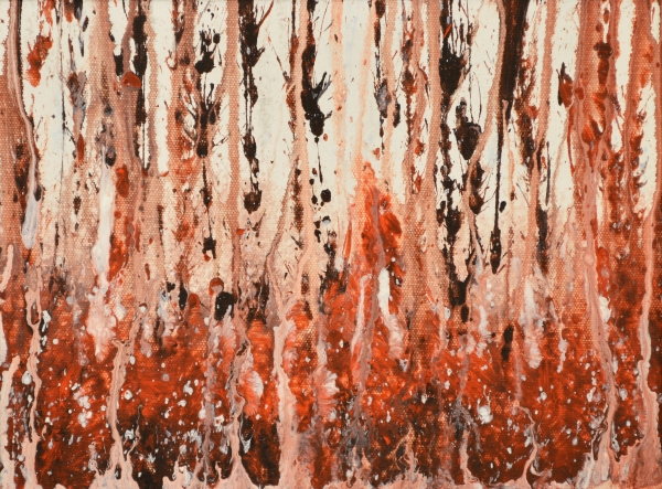 Candy Cane Aspens by Dennis Sheil