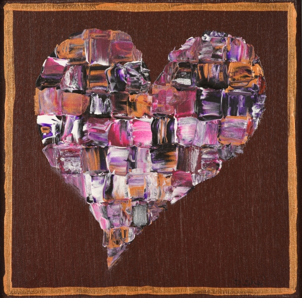 Quilted Heart by Dennis Sheil