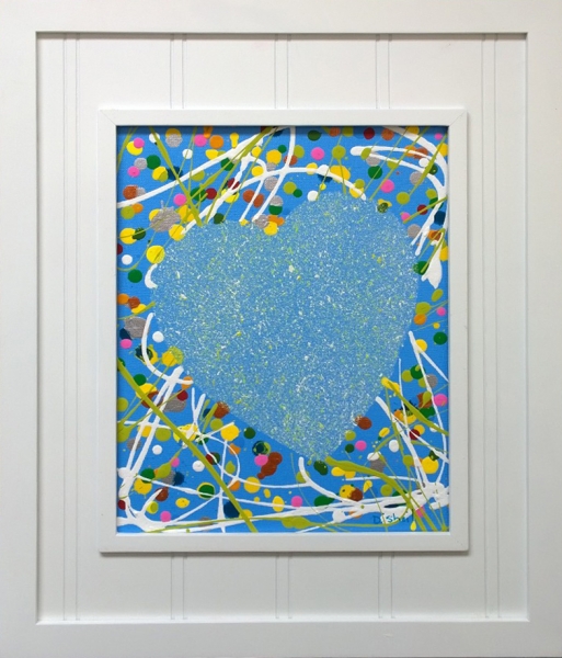 Blue Heart by Dennis Sheil